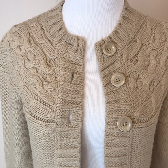 St Johns Bay camel cardigan S - Picture 2 of 5
